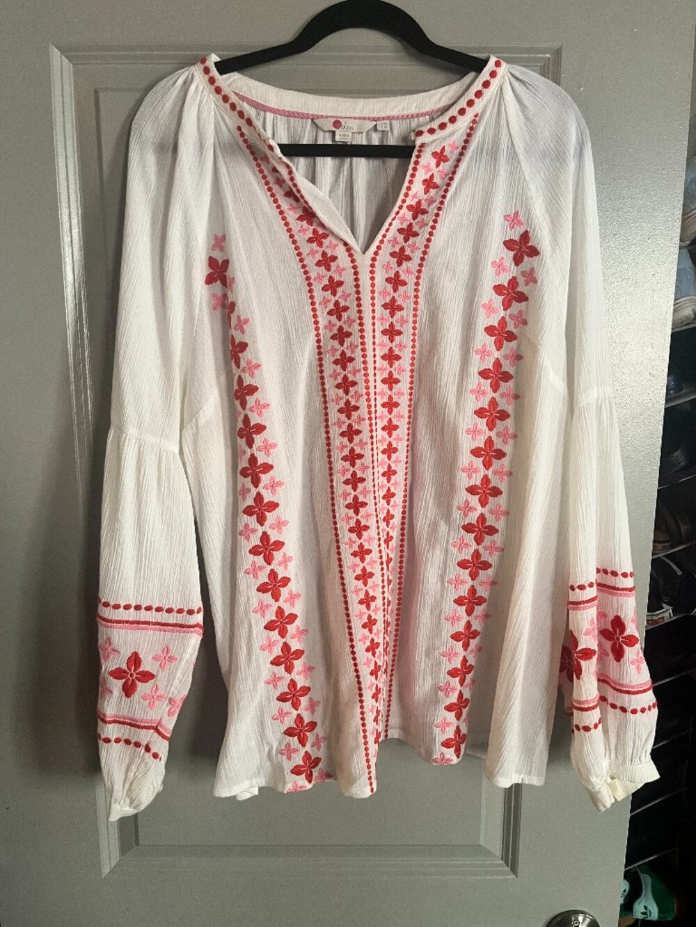 The Boden Marla Embroidered Top | US 18 | UK 22